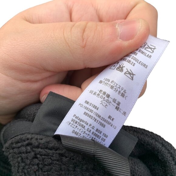 2013 Patagonia Quilt Insulated Long Coat Medium Black - Picture 8 of 11